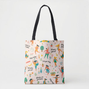 Body Positivity Tote Bag
