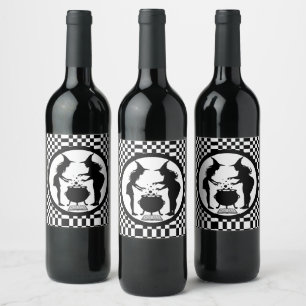 Body Positivity Witches Home Brew Wine Label