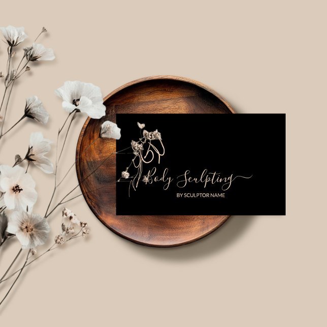 Body sculpting contouring aesthetic business card (Creator Uploaded)