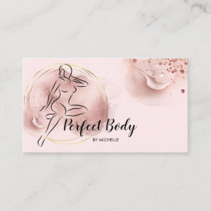 Body Sculpting Contouring Waist Trainer Business Business Card
