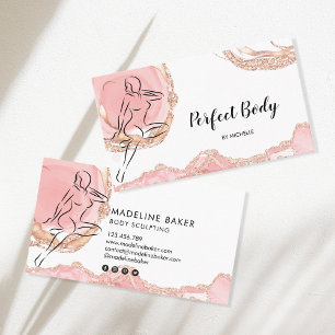 Body Sculpting  Contouring  Waist Trainer Business Business Card