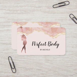 Body Sculpting Fitness Linergie Waist Trainer Busi Business Card
