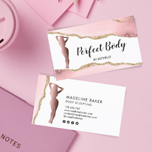 Body Sculpting Fitness Linergie Waist Trainer Busi Business Card