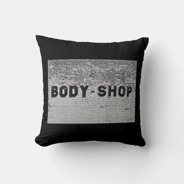 Body Shop on Black Cushion (Front)