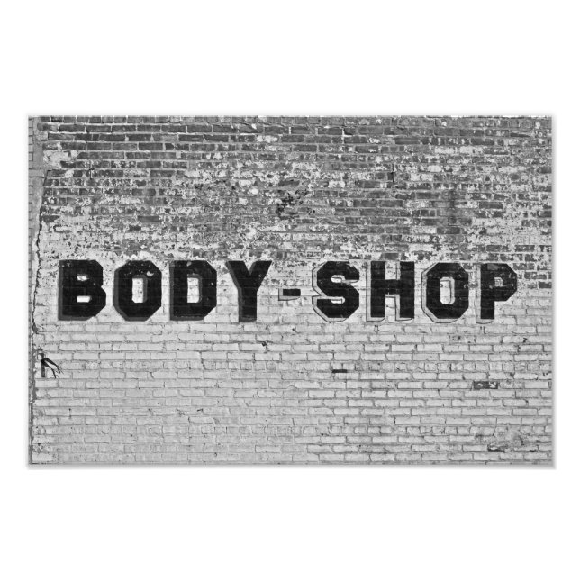 Body Shop Photo Print (Front)