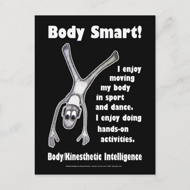 Body Smart - Create body shapes Postcard (Front)
