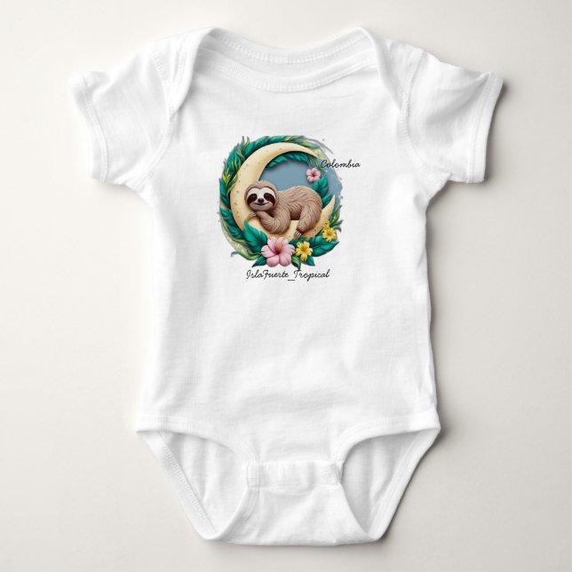Body with baby jersey point bodysuit (Front)