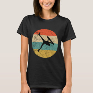 Bodyboarder Vintage Retro Sunset Surfing Bodyboard T-Shirt