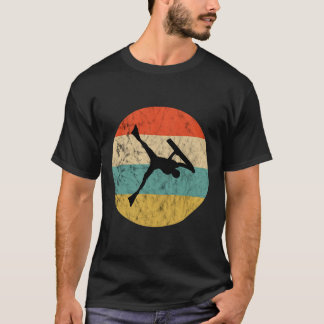 Bodyboarder Vintage Retro Sunset Surfing Bodyboard T-Shirt