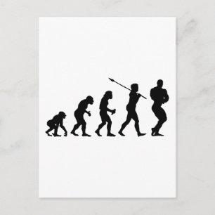 Bodybuilder Postcard