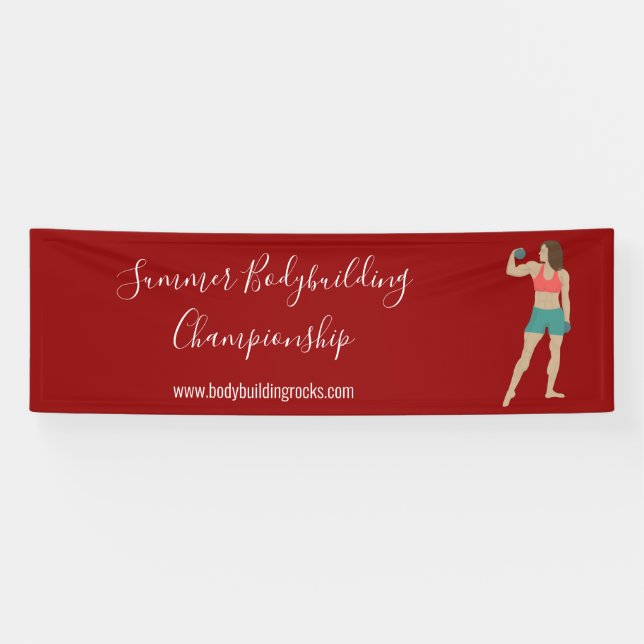 Bodybuilding Banner (Horizontal)