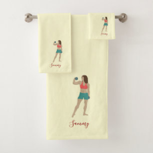 Bodybuilding Bath Towel Set