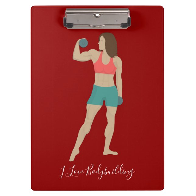 Bodybuilding Clipboard (Front)