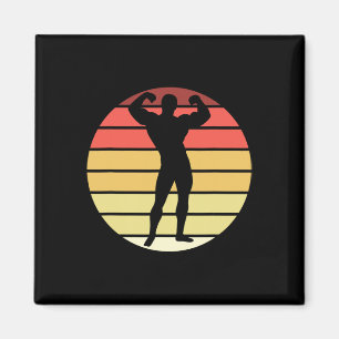 Bodybuilding Competition Powerlifting Mens Physiqu Magnet