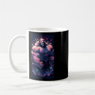 Bodybuilding Fitness Gym Bodybuilder Anime Bear Wo Coffee Mug