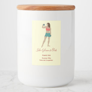 Bodybuilding Food Label