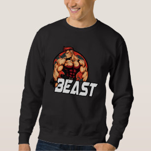Bodybuilding Gorilla Gym Fitness Beast  1 Sweatshirt