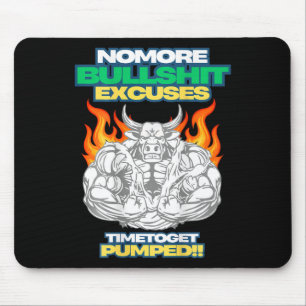 Bodybuilding Gym Lover Muscle Men And Muscle Woman Mouse Pad