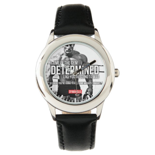 Bodybuilding Gym Motivation Watch (Front)