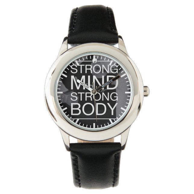 Bodybuilding Gym Motivation Watch (Front)