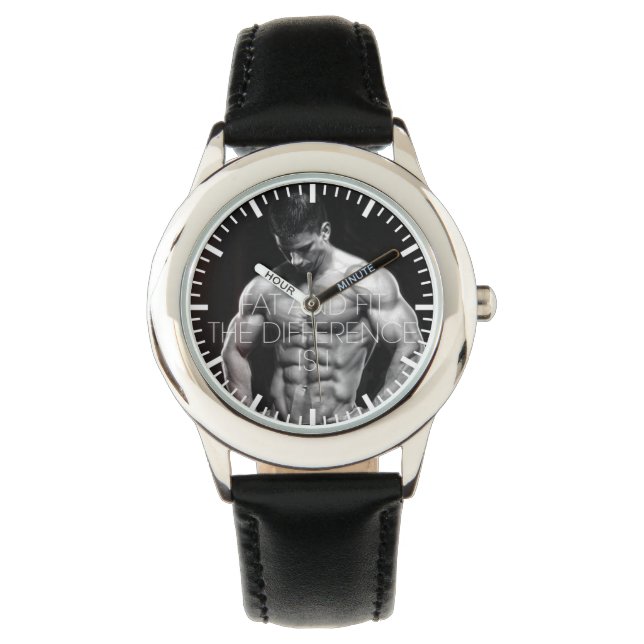 Bodybuilding Gym Motivation Watch (Front)