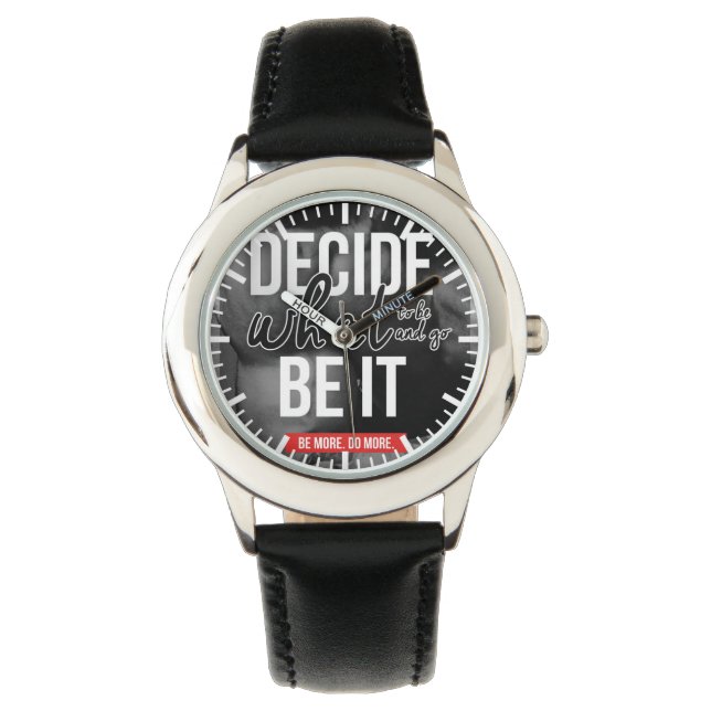 Bodybuilding Gym Motivation Watch (Front)