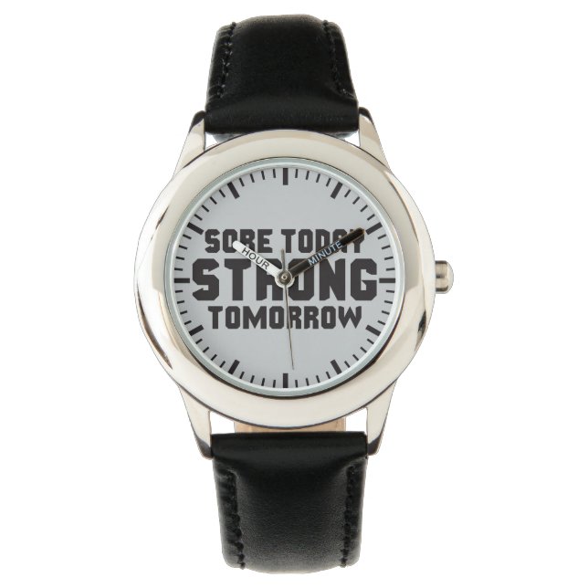 Bodybuilding Gym Motivation Watch (Front)