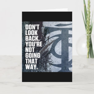 Bodybuilding Gym Workout Motivational Card