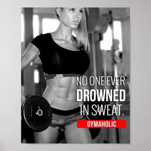 Bodybuilding Inspirational 2 Poster (Front)