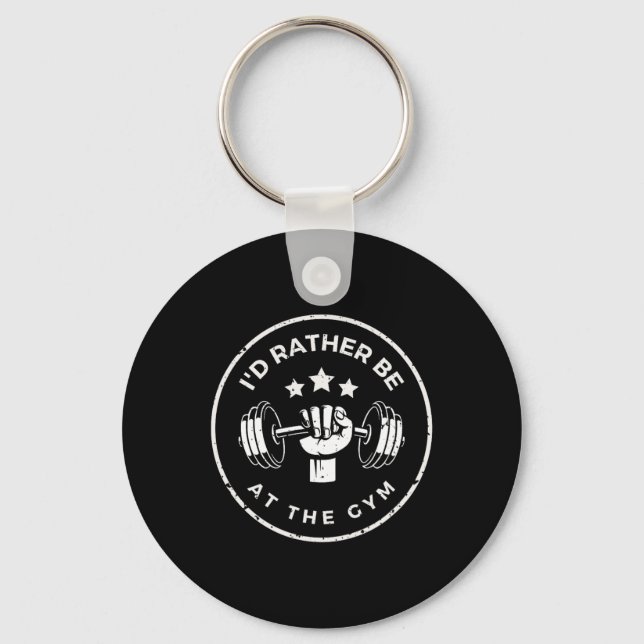 Bodybuilding  key ring (Front)