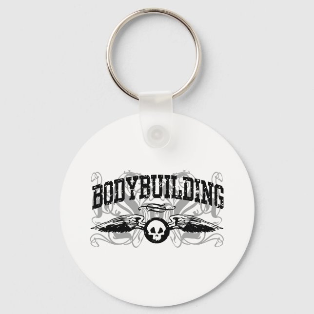 Bodybuilding Key Ring (Front)