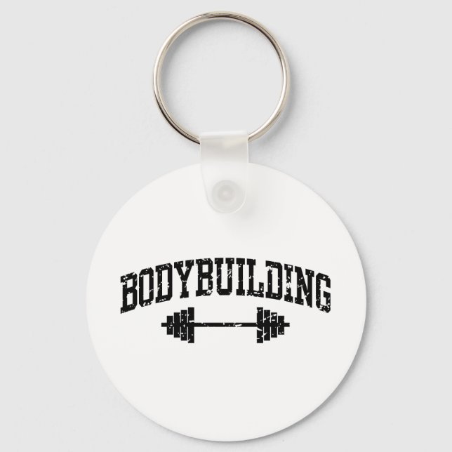 Bodybuilding Key Ring (Front)
