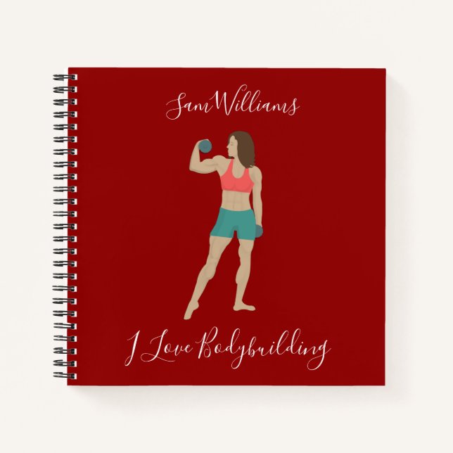 Bodybuilding Notebook (Front)
