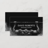 Bodybuilding Photography Fitness Personal Trainer Business Card (Front/Back)