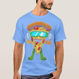 Bodybuilding Pizza Slice, Fitness Workout Gym Musc T-Shirt