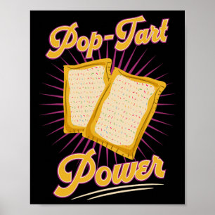 Bodybuilding Pre-workout Pop Tart Power Gym Exerci Poster