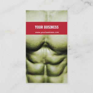 Bodybuilding/Self-Defence Business Card