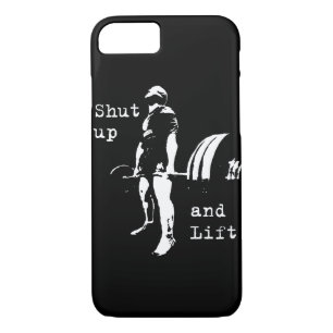 Bodybuilding - Shut Up And Lift - Deadlift Case-Mate iPhone Case