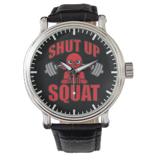 Bodybuilding - Shut Up And Squat - Kawaii Leg Day Watch