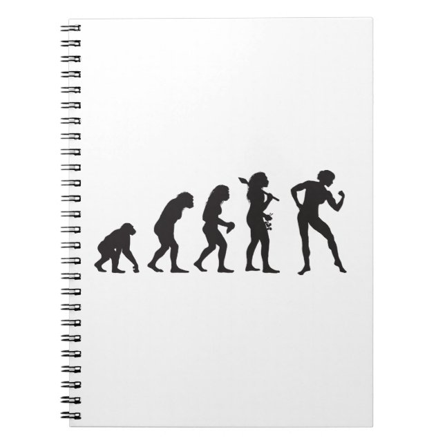 Bodybuilding Spiral Notebook (Front)