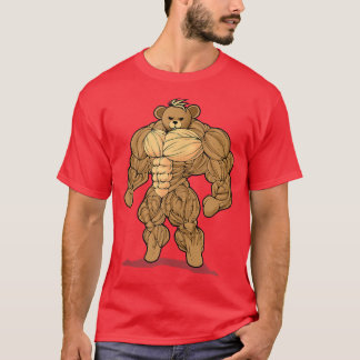Bodybuilding Teddy Bear Gym Bodybuilder T-Shirt