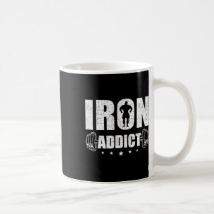 Bodybuilding Weightlifting Workout Gift Co. Iron A Coffee Mug