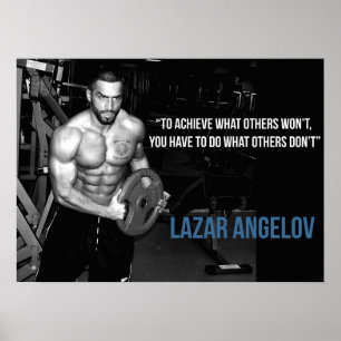 Bodybuilding Workout Fitness Motivational Poster