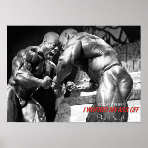 Bodybuilding Workout Fitness Motivational Poster