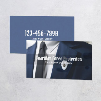 Bodyguard Business Card