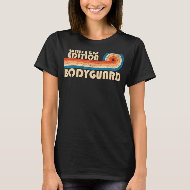 BODYGUARD Funny Job Title Profession Birthday Work T-Shirt (Front)