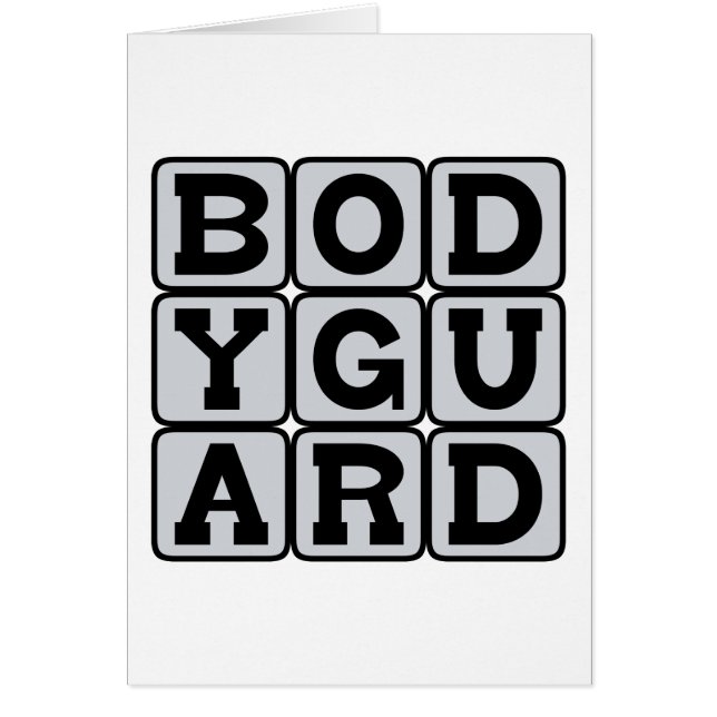 Bodyguard, Personal Protector (Front)