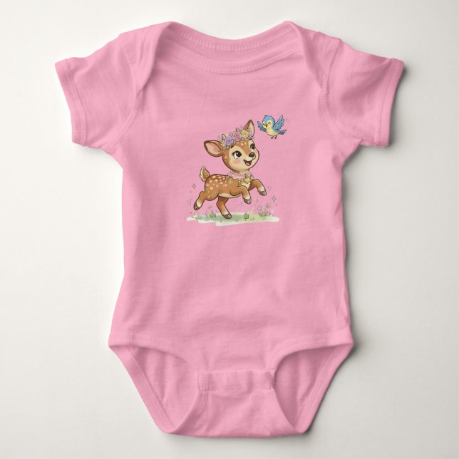Bodysuit Little Deer Adventure (Front)