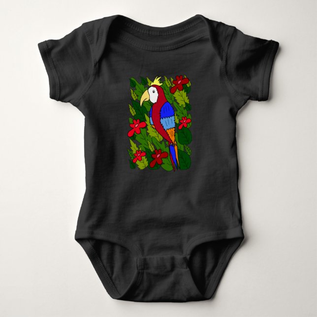 Bodysuit "Parrot" (Front)