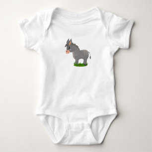 Bodysuit - Printed with a charming donkey design
